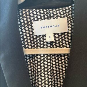 POPSUGAR Black Jacket with Starry Lining